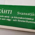 Retro/vintage Weiste piikkipäiset Pyrstötähti jouluvalot - pikkukuva 4