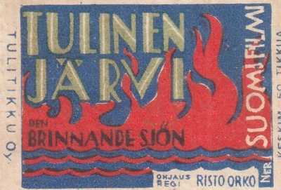 Tulinen järvi . Suomi filmi      b292