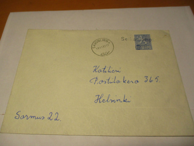1963 Seikanlampi rivil + Savonlinna
