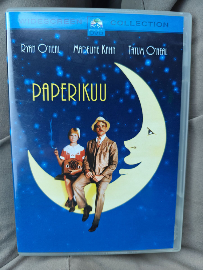 Paperikuu - Paper moon (1973) DVD Suomijulkaisu