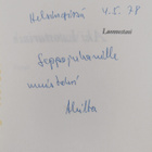 Aki Luostarinen : Luonnostani : runoja (signeerattu, teki... - pikkukuva 3