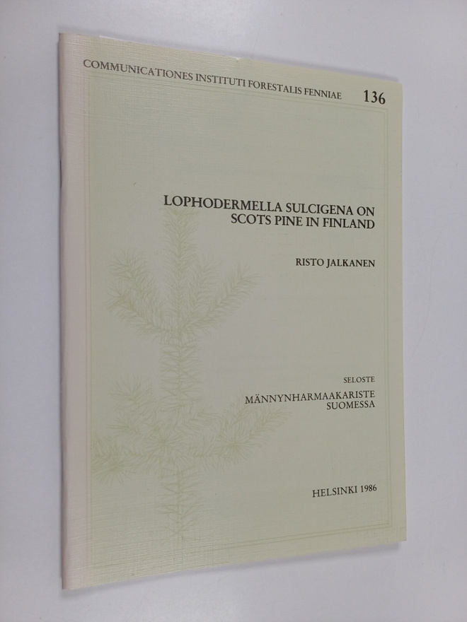 Risto Jalkanen : Communicationes instituti forestalis fen...