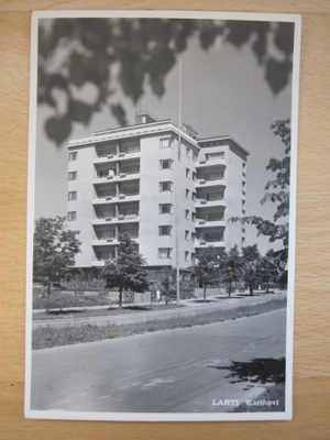 VANHA Postikortti Lahti 1950-l Alkup. Mallikappale