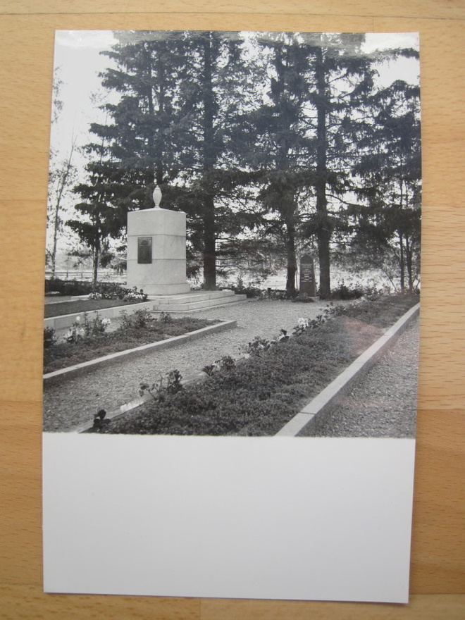 VANHA Valokuva Sankaripatsas Lapväärtti 1940-l