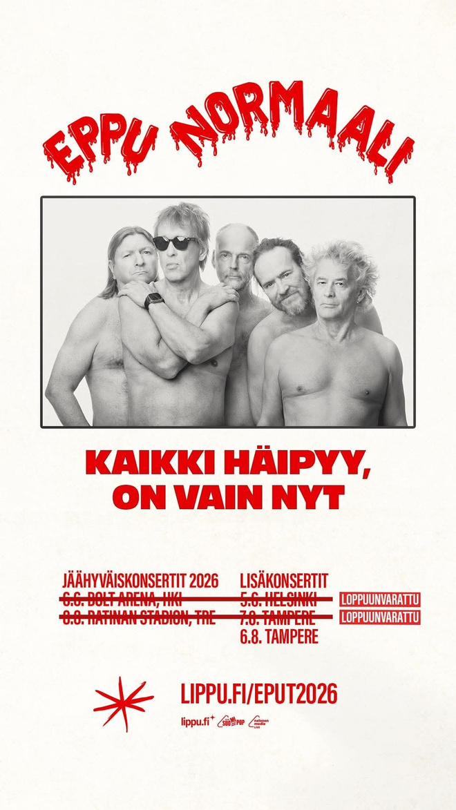 Eppu Normaali 7.8 permantolippu K-18