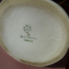 FIGUURI LINTU posliini  vanha ENS Saksa kork. 16cm - pikkukuva 4