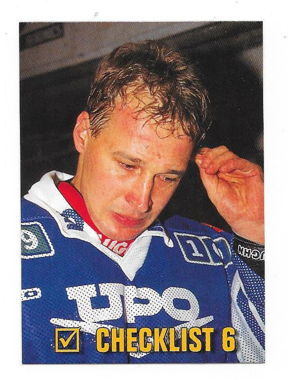 1998-99 CardSet #CH6 Jarmo Myllys Suomi