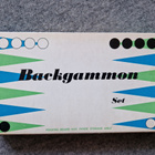 Backgammon vintage Lautapeli. - pikkukuva 1