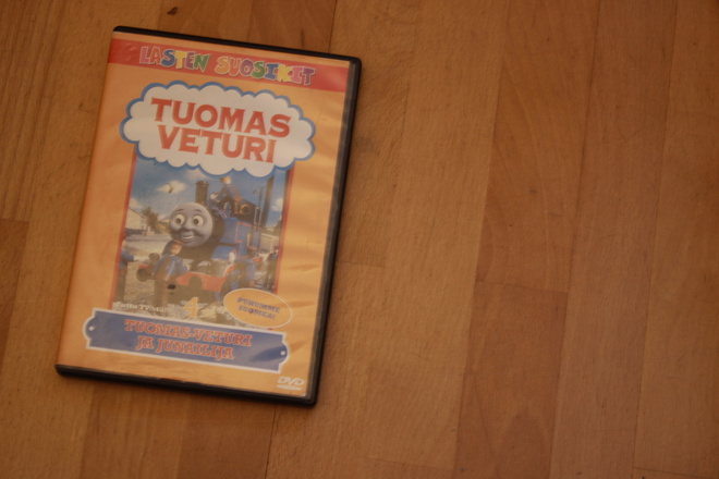 Tuomas veturi ja junailija DVD