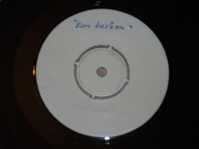 7" SUSANNA - Kun Kesä On - single 1971 KOELEVY EX-