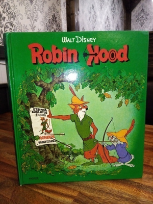 Walt Disney : Robin Hood ( 1974 Sanoma Oy) SIS POSTIKULU