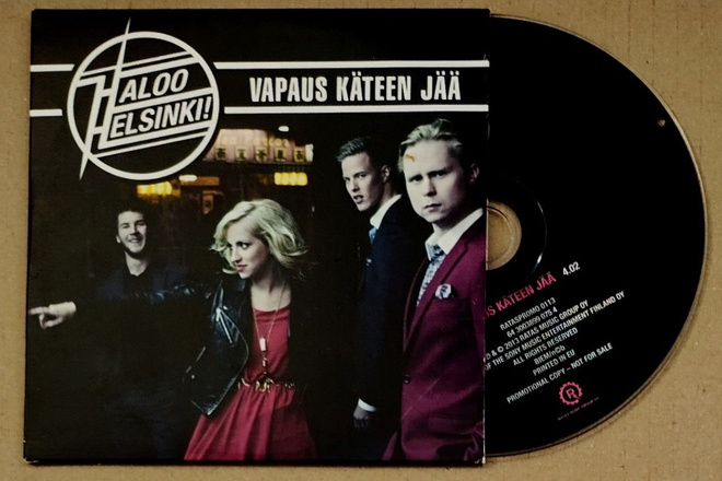 HALOO HELSINKI!: Vapaus käteen jää – Promo-CDS 2013, 8-pallo