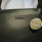 Furla olkalaukku shopperi tote ruskea klassikko käytetty - pikkukuva 2