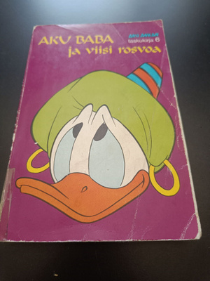 Aku Ankan taskukirja 6 ensimmäinen painos