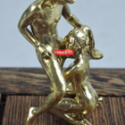 Erotic sculpture figurine in metal - pikkukuva 2