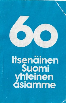 Itsenäinen Suomi 60 Yhteinen Asiamme. s55