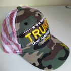 TRUMP - TAKE AMERICA BACK CAMO VERKKOLIPPIS SNAPBACK *UUSI!* - pikkukuva 2