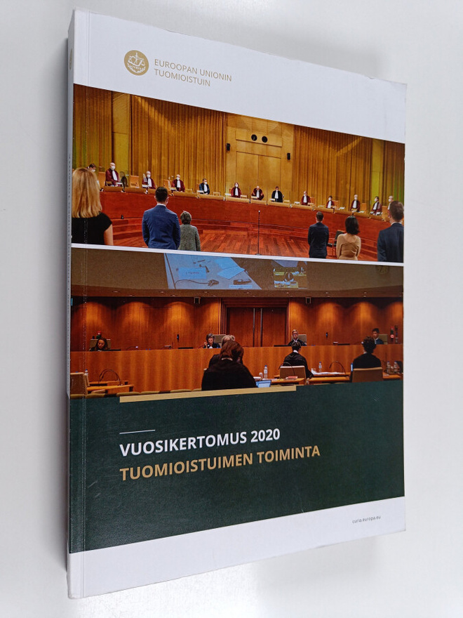 Vuosikertomus 2020 : tuomioistuimen toiminta
