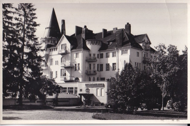 Imatra, Valtionhotelli, Albin Aaltonen .   b625
