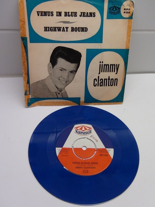 JIMMY CLANTON 7`VENUS IN BLUE JEANS, HIGHWAY BOUND