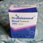 PROMISEMED BLOOD LANCET 30G 100 PCS  -  LANSETIT 100 KPL - pikkukuva 1