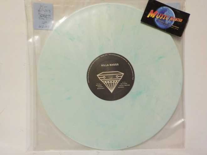 J BAGGS - KILLA BAGGS M- HOL 2013 12" green marble vinyl