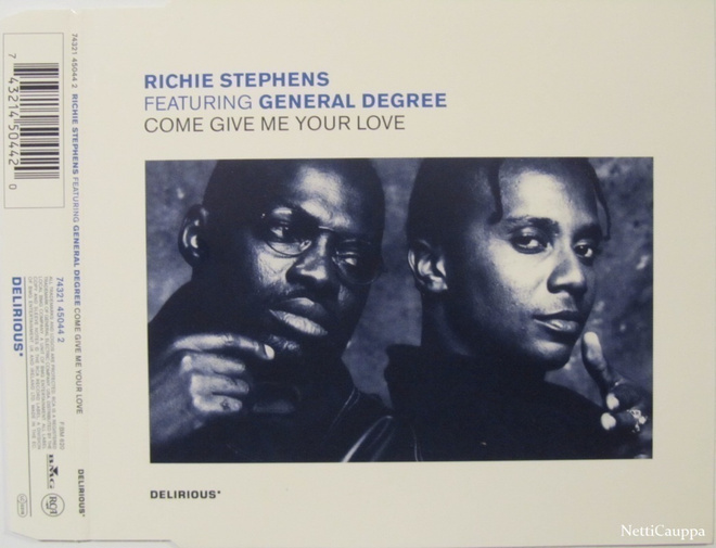 Richie Stephens Feat. G.Degree • Come Give Me Your Love CDM