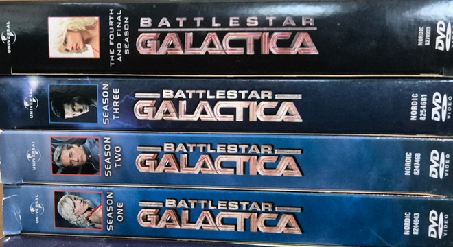 BATTLESTAR GALACTICA (KOKO SARJA) -DVD