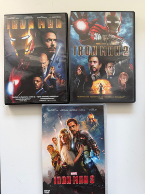 Iron Man 1-3 Leffapaketti