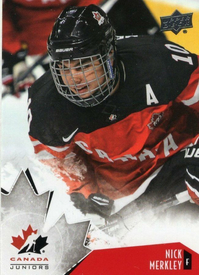2015-16 UD Canada #5 Nick Merkley ÄSSÄT
