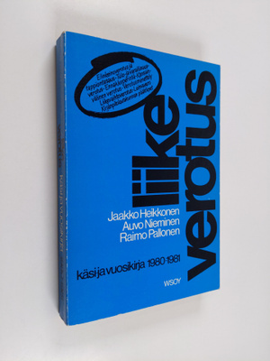 Liikeverotus, 1980-1981 - Käsi- ja vuosikirja