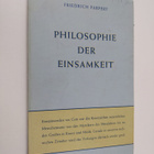 Friedrich Parpert : Philosophie der Einsamkeit - pikkukuva 1