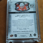 Leo Carlsson 26-27 Artifacts Material Emerald Auto /15 #143 - pikkukuva 2
