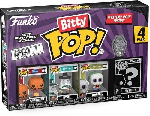 BITTY POP NIGHTMARE BEFORE CHRISTMAS PUMPKIN JACK	(34 136)	4