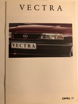 Myyntiesite - Opel Vectra - 8/1992