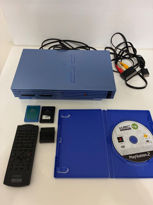 Playstation 2 Aqua Blue SCPH-50004 fat konsoli