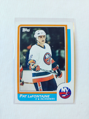 86-87 Topps - Pat LaFontaine