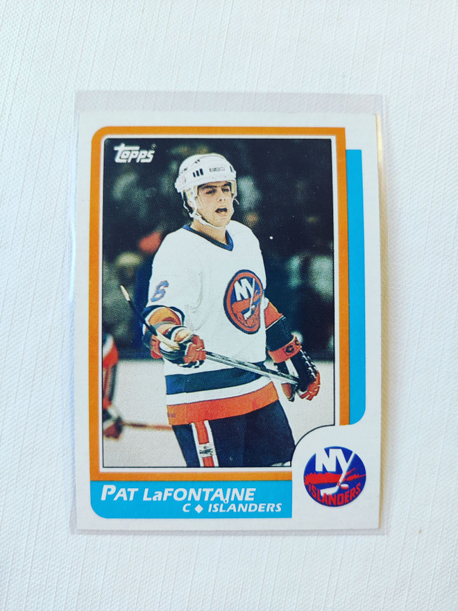 86-87 Topps - Pat LaFontaine