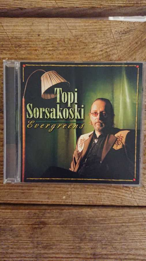 Topi Sorsakoski - Evergreens CD  1991 PAINOS
