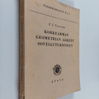 E. J. Nyström : Korkeamman geometrian alkeet sovellutuksi... - pikkukuva 1