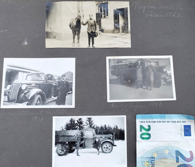 3 VANHAA Valokuvaa KIVAT Kuorma-Autot 1930-l