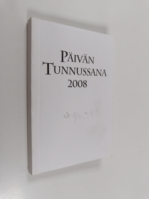 Päivän tunnussana 2008