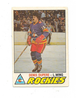 1977-78 OPC #388 Denis Dupere , Colorado Rockies