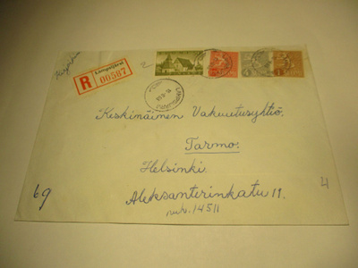 1963 Lampsijärvi R kuori sekapostite