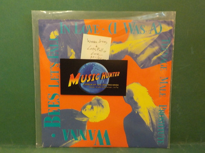 WANNA-BEES - LET'S FALL IN LOVE M-/M- 7" SINGLE