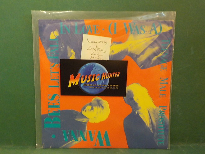 WANNA-BEES - LET'S FALL IN LOVE M-/M- 7" SINGLE