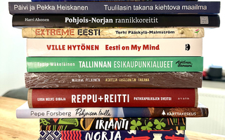 Matkailukirjoja jne