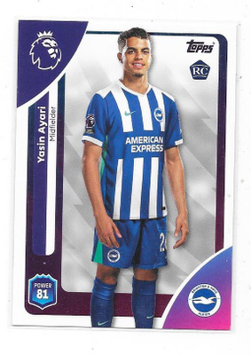2025-26 Topps Premier League # Yasin Ayari , Brighton