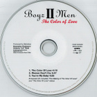 Boyz II Men • The Color Of Love CD-Single - pikkukuva 2