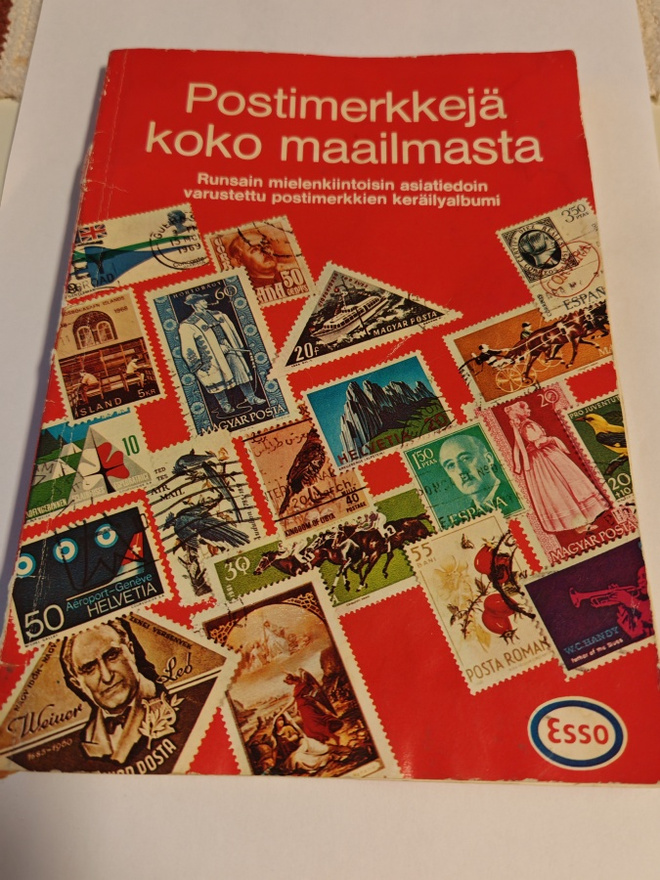Postimerkki kirja
